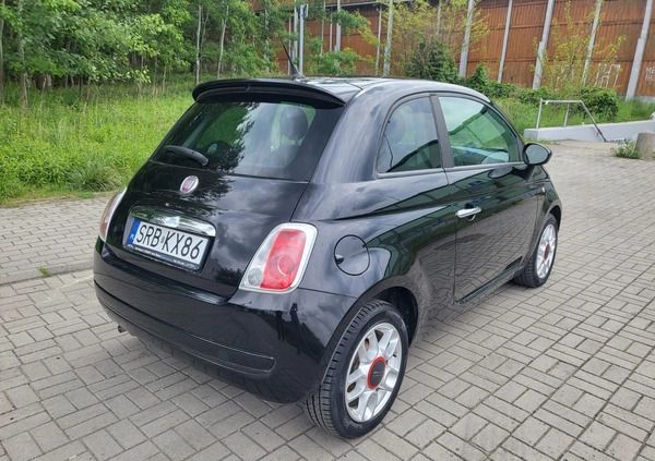 Fiat 500 cena 23900 przebieg: 114000, rok produkcji 2008 z Syców małe 92